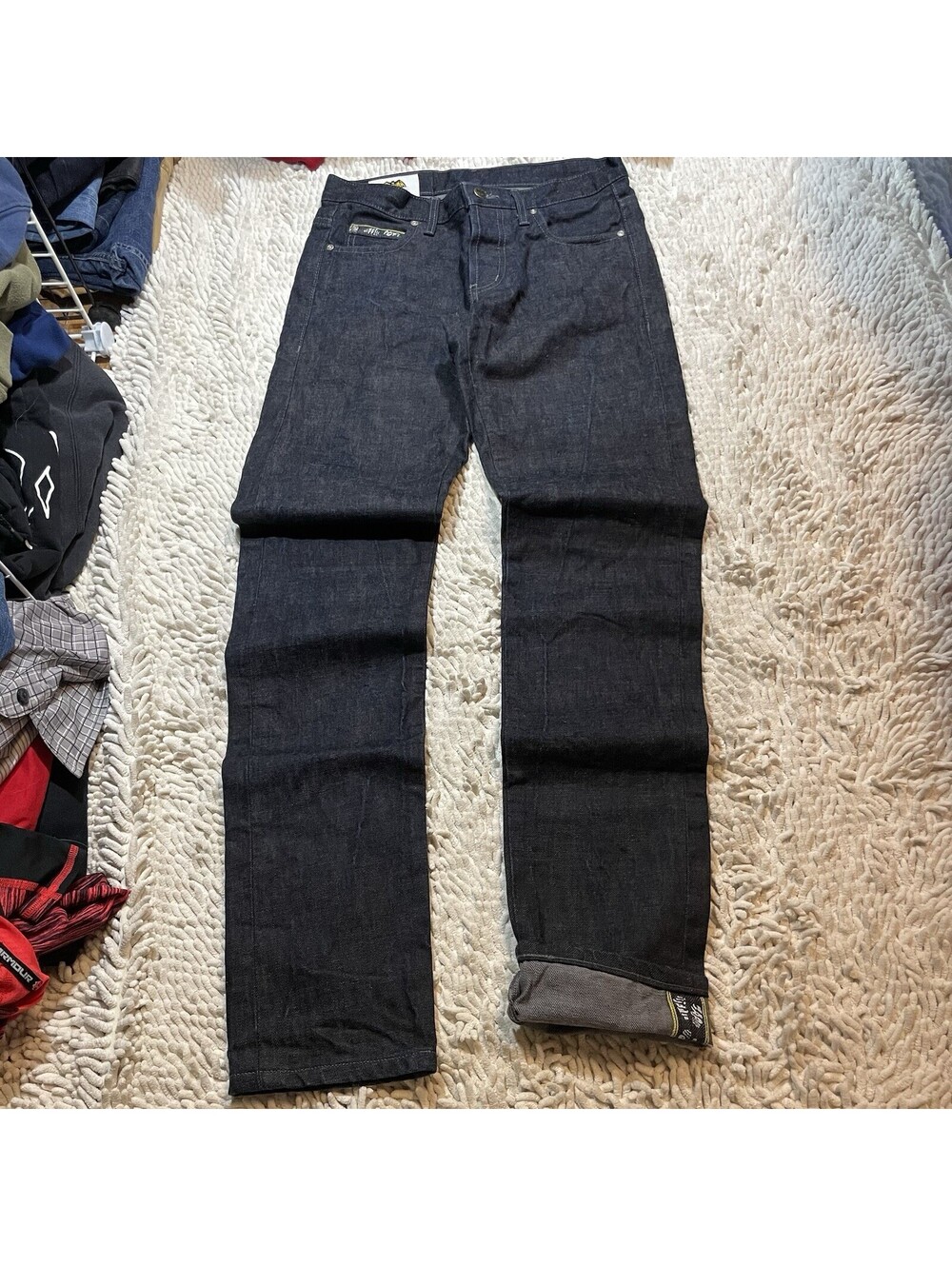 Naked & Famous x Batman Super Guy 31 The Dynamic Duo Selvedge Denim Jeans Japan